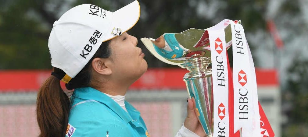 Inbee Park gewinnt bei der HSBC Women's Champions. Es ist ihr erster Sieg seit Rio. (Foto: Getty)