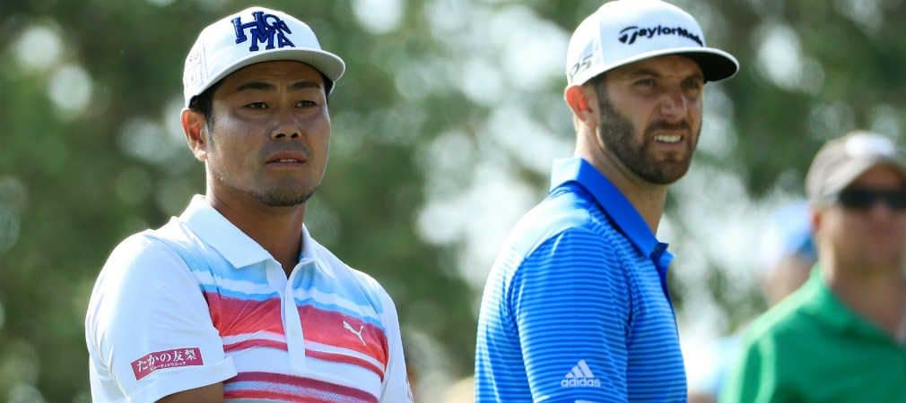 Dustin Johnson hatte im Halbfinale des WGC - Dell Technologies Match Play keine leichte Aufgabe gegen Hideto Tanihara. (Foto: Getty)