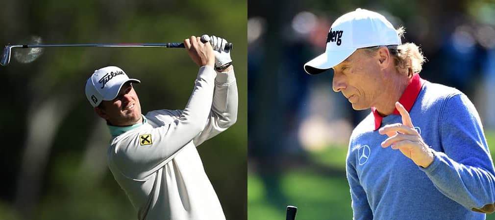 Bernhard Wiesberger und Bernhard Langer mit heißem Kampf um den Cut. (Foto: Getty)