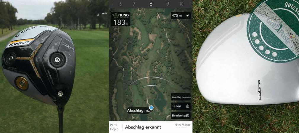 Der Cobra King F7 Driver und besonders die integrierte Connect Technologie von Arccos konnte im Golf Post Test überzeugen. (Foto: Golf Post)