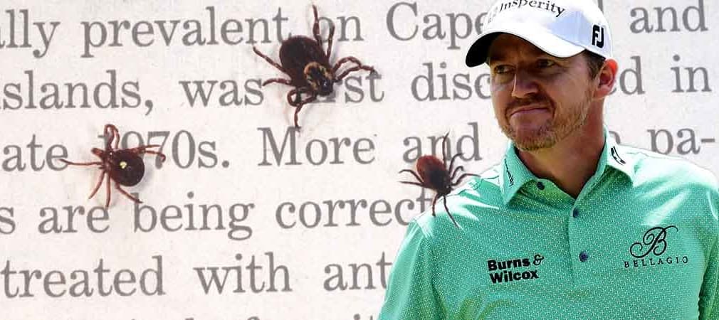 Die Zecken haben Jimmy Walker erwischt. Der Golfprofi gibt eine Borreliose Infektion bekannt.