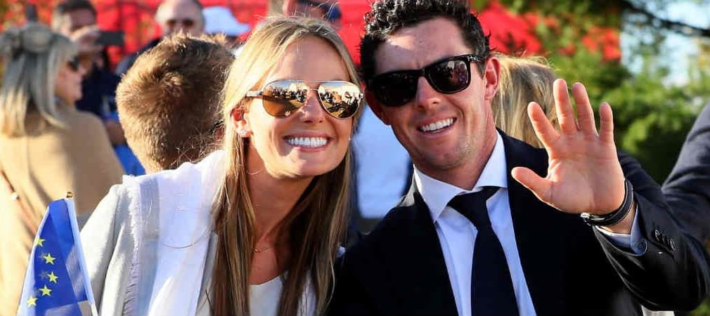 Seit 2015 sind Rory McIlroy und Erica Stoll ein glückliches Paar. Jetzt trauen sie sich. (Foto: Getty)