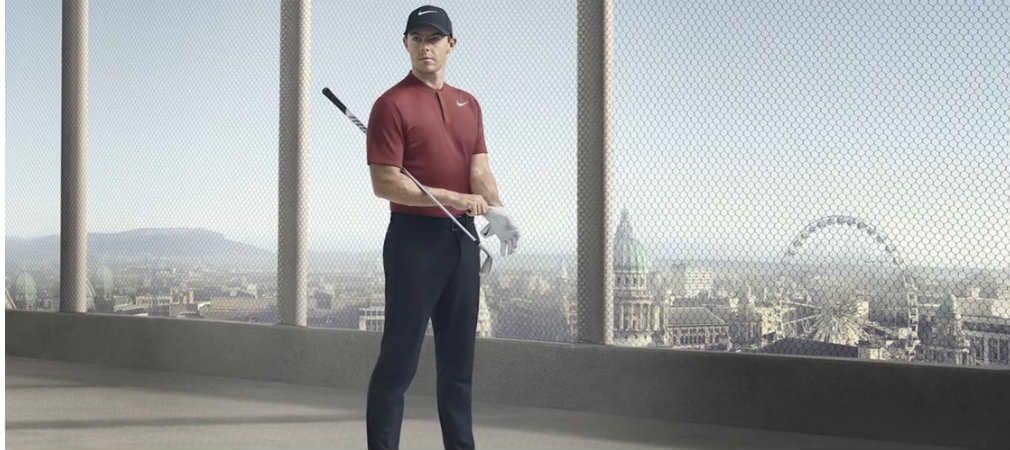 Rory McIlroy verlängert kurz vorm Masters beim amerikanischen Sportriesen Nike seinen Vertrag mit einer utopischen Summe. (Foto: Twitter @RLonges)