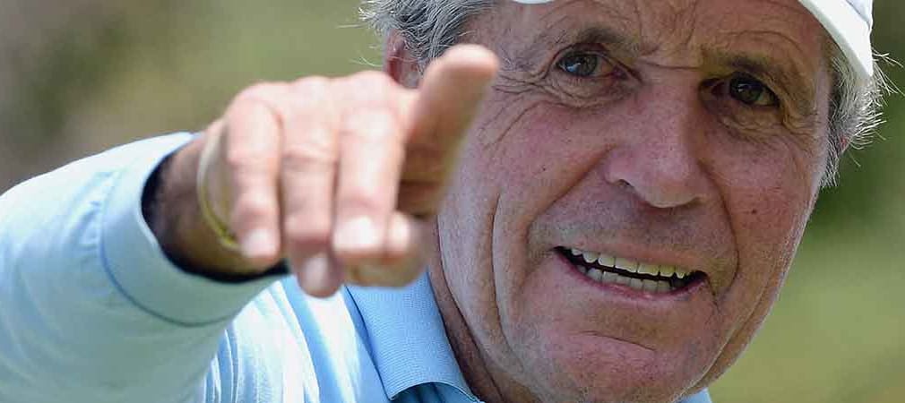 Gary Player hätte gern seine Senior-Open-Siege als Majortitel anerkannt. (Foto: Getty)