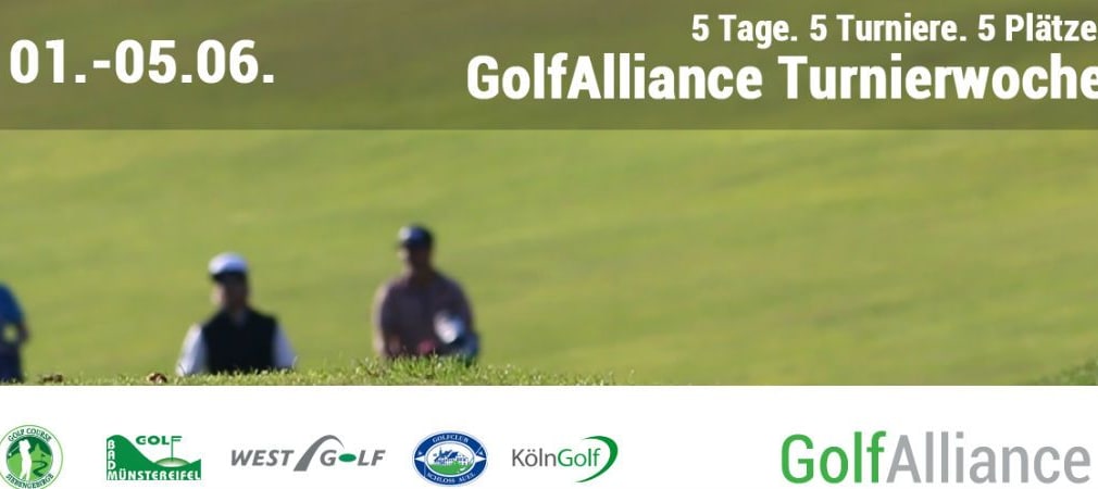 5 Tage, 5 Turniere, 5 Plätze! Mit der Golf Alliance Turnierwoche die Pfingstfeiertage genießen. (Foto: Golf Alliance)