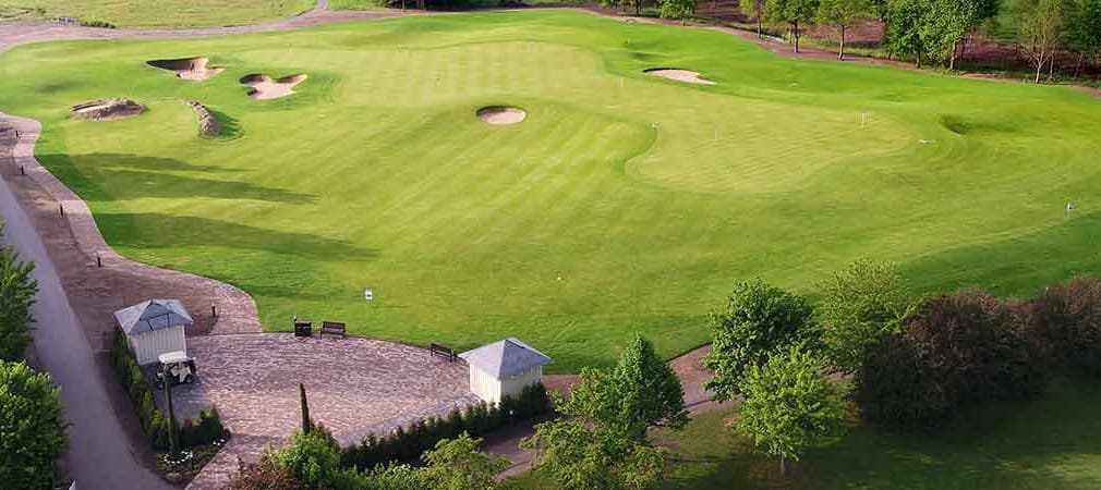 Das neue Wedge-o-Drom aus der Vogelperspektive. (Foto: Golf Club St. Leon-Rot)