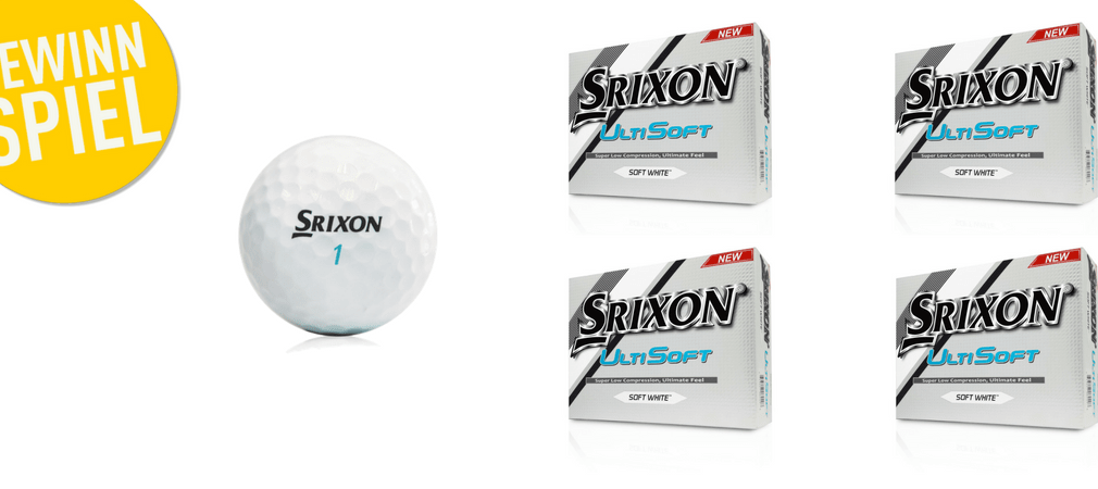 Gewinnen Sie jetzt 3 x 4 Dutzend UltiSoft Golfbälle von Srixon.