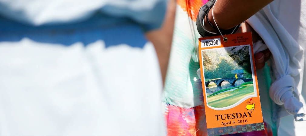 Heiß begehrt: Eine Eintrittskarte zum Masters Tournament. (Foto: Getty)