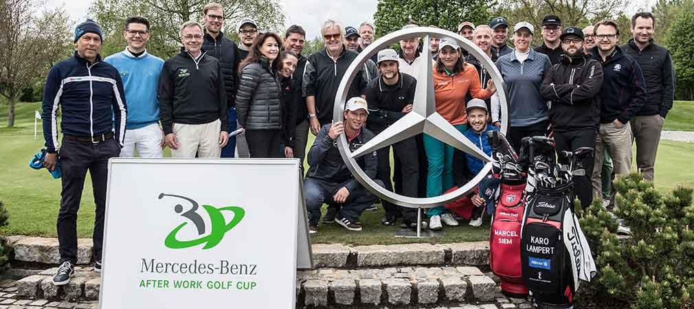 2017 rechnen die Veranstalter des Mercedes Benz After Work Golf Cup mit rund 30.000 Teilnehmern. (Foto: Mercedes Benz)