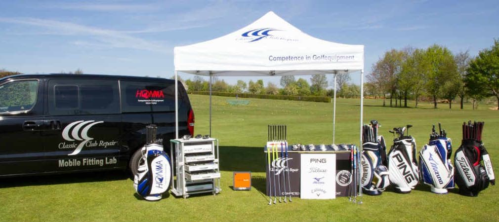 Das mobile Fitting Lab von Classic Club Repair. (Foto: Classic Club Repair)