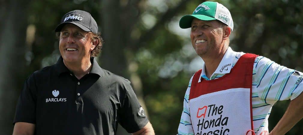 Das Dreamteam Mickelson - Mackay löst sich nach 25 Jahren auf. (Foto: Getty)