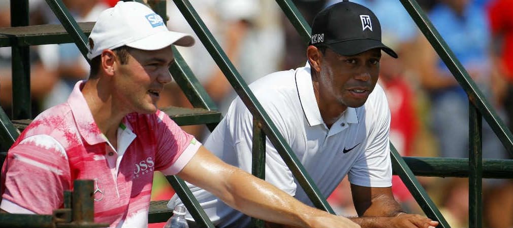 Martin Kaymer steht Tiger Woods in einer schweren Zeit zur Seite. (Foto: Getty)