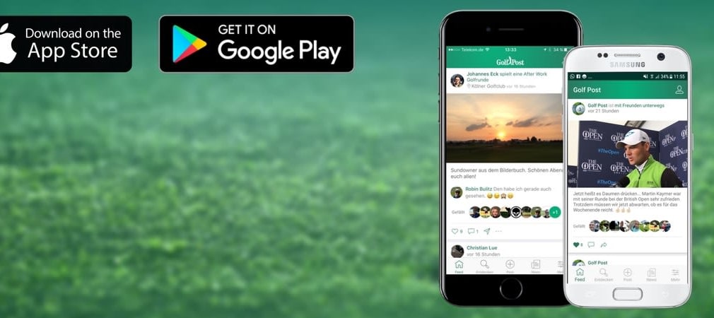 Die neue Golf Post App steht zum Download bereit. (Foto: Golf Post)