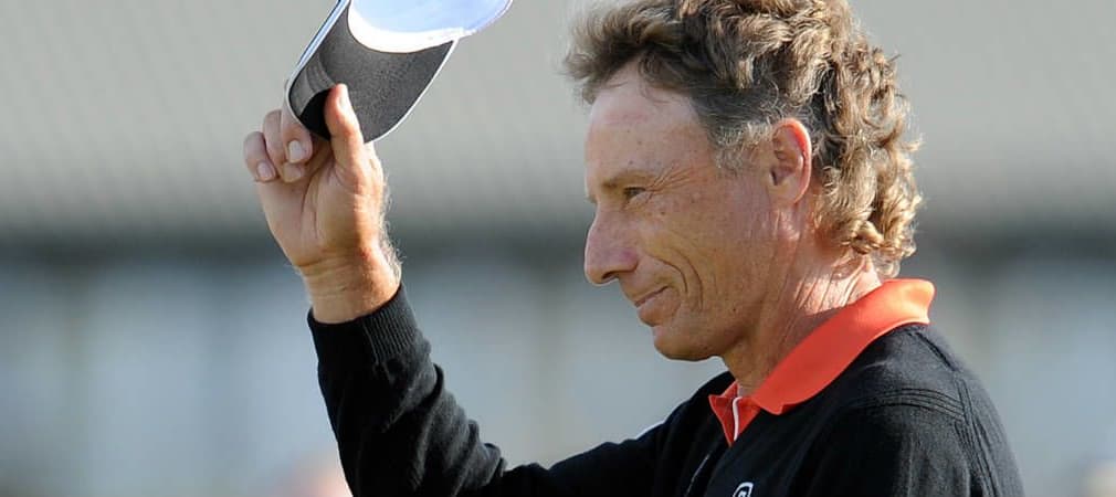 Bernhard Langer siegte 2014 in Royal Porthcawl bei der Senior Open Championship und stellte mehrere Rekorde auf. (Foto: Getty)