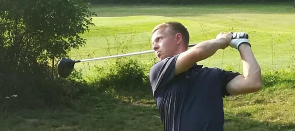 Birk Bergdahl unterwegs im Bochumer Golf Club. (Foto: Birk Bergdahl)