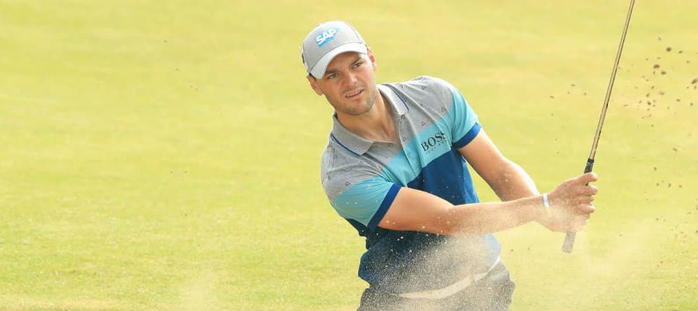 Martin Kaymer kämpft mit den Bunkern bei der British Open in Royal Birkdale. (Foto: Getty)