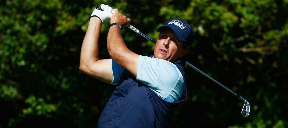 Phil Mickelson lässt den Driver bei der British Open weg, wie schon bei seinem Sieg 2013. (Foto: Getty)
