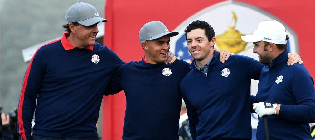 Beim Chapman Vierer spielen zwei Teams à zwei Leute gegeneinander. (Foto: Getty)