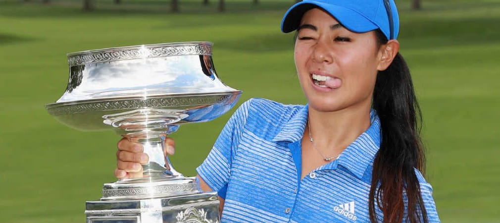 Grund zum feixen: Danielle Kang holt bei der LPGA Championship ihren ersten Majortitel. (Foto: Getty)