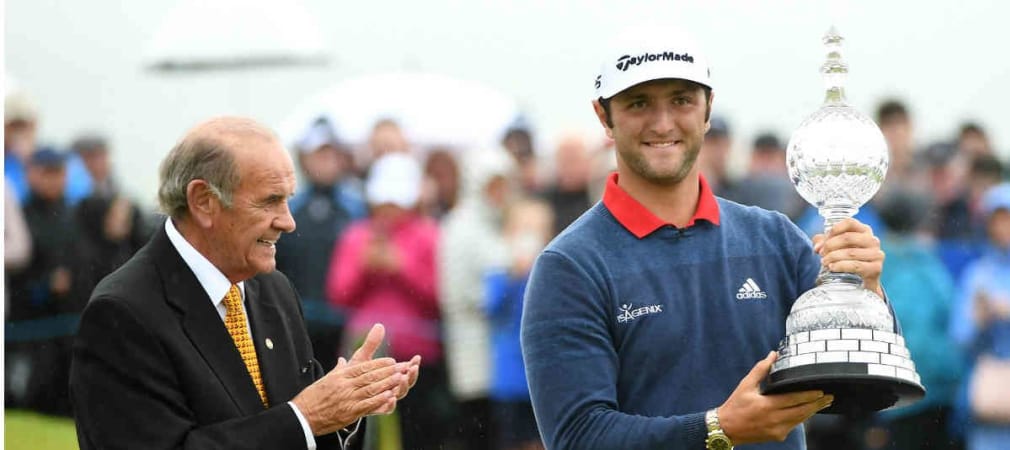 Mit einer eindrucksvollen Abschlussrunde siegte Jon Rahm bei der Irish Open. (Foto: Getty)
