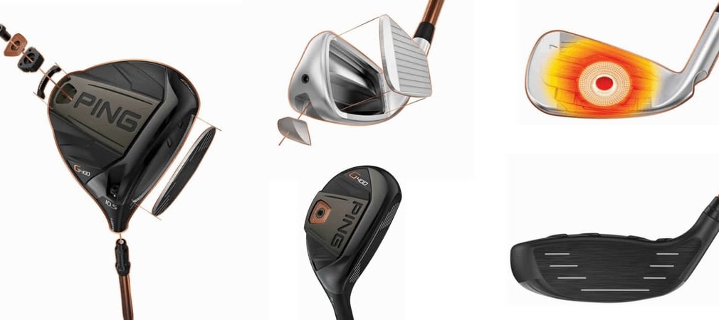 Die Ping G400 Serie umfasst drei Driver, Fairwayhölzer, Hybrids, Eisen und das sogenannte Crossover. (Foto: Ping)