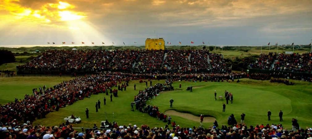 Das 18. Loch des Royal Birkdale stellt die Golfer vor schwierige Herausforderungen. (Foto: Getty)