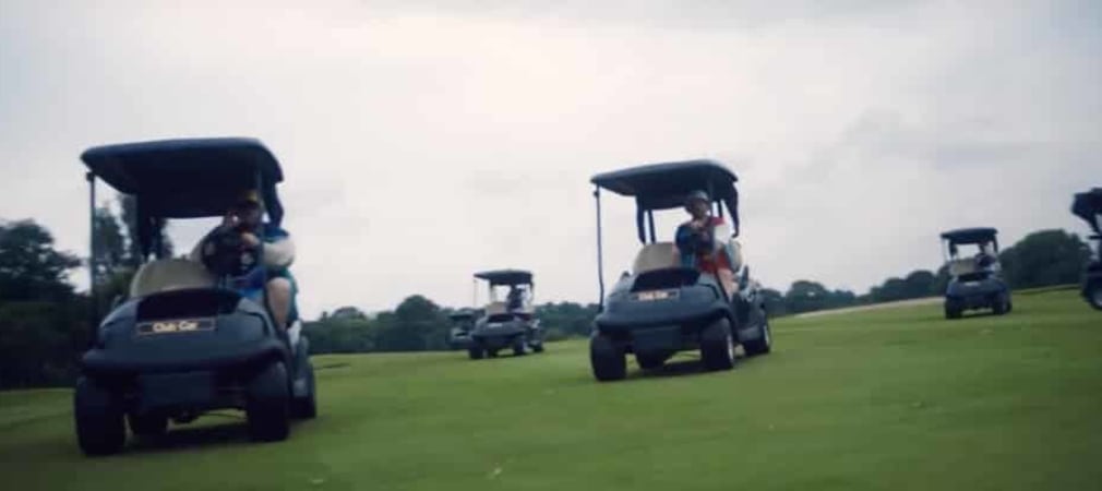 Die Bands Beatsteaks und Deichkind rocken in ihrem neuen Musikvideo den Golfplatz des GC Gut Kaden in Hamburg. (Foto: youtube.com)