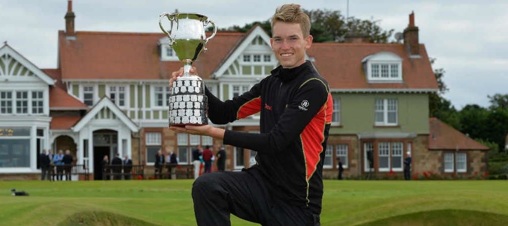 Der Berliner Falko Hanisch konnte im vergangenen Jahr die British Boys gewinnen - wie vor ihm etwa der aktuelle Masterssieger Sergio Garcia oder Ryder Cup-Spieler Matthewn Fitzpatrick. (Foto: R&A) Golfclub
