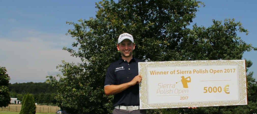 Nicolai von Dellingshausen steigt in die Challenge Tour auf. (Foto: Golf Tours GmbH)