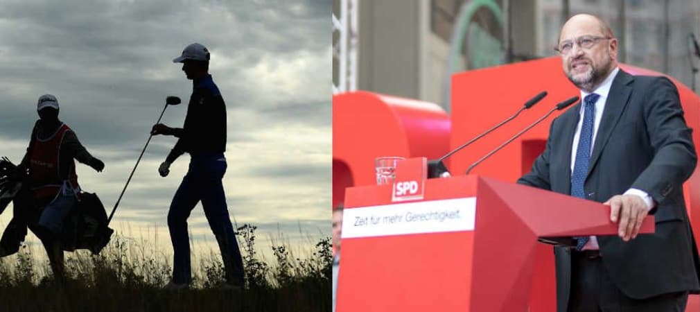 Martin Schulz sorgte mit seiner Rhetorik über Golffahrer und Golfspieler für Aufregung. (Foto: Getty)