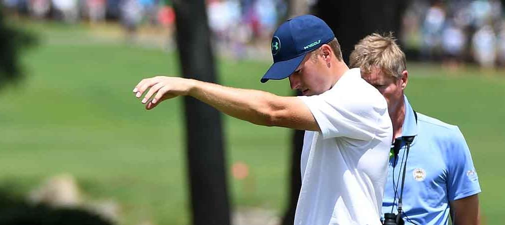 Jordan Spieth vergibt bei der PGA Championship 2017 am Moving Day die letzte Siegchance. (Foto: Getty)