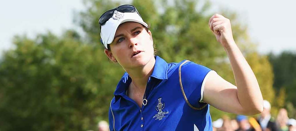 Caroline Masson ist zum dritten Mal Teil des europäischen Teams beim Solheim Cup. (Foto: Getty)