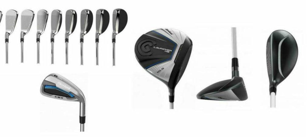 Cleveland Golf veröffentlicht neue Hardware. Zwei Eisensätze, einen Driver, ein Holz und ein Hybrid umfasst die neue Launcher Serie. (Foto: Cleveland Golf)