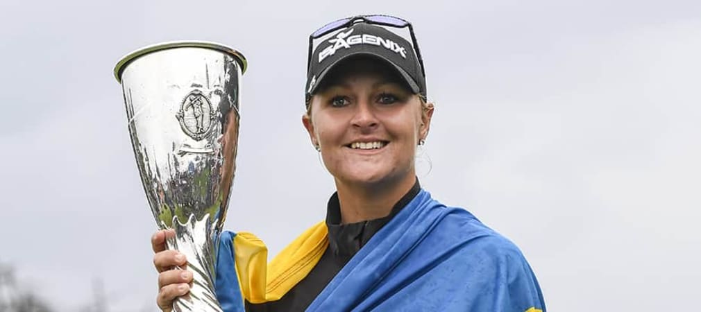 Evian Championship 2017 Finale Siegerin Anna Nordqvist