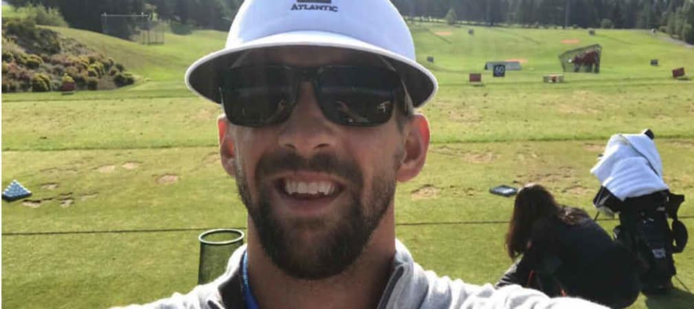 Michael Phelps tritt beim Omega European Masters für den guten Zweck an. (Foto: Twitter/@omegaEUmasters)