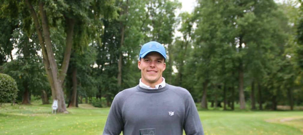 Nach drei Anläufen kann sich Finn Fleer mit dem Sieg auf der PRo Golf Tour einen Traum erfüllen. (Foto: PGA-Germany)
