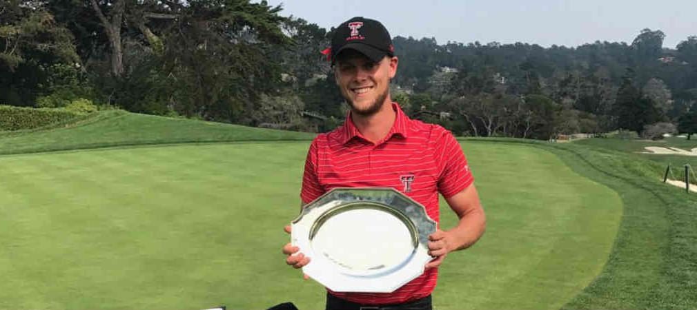 Hurly Long mit neuem Platzrekord im Pebble Beach Golfresort (Foto: Texas Tech Mens Golf )