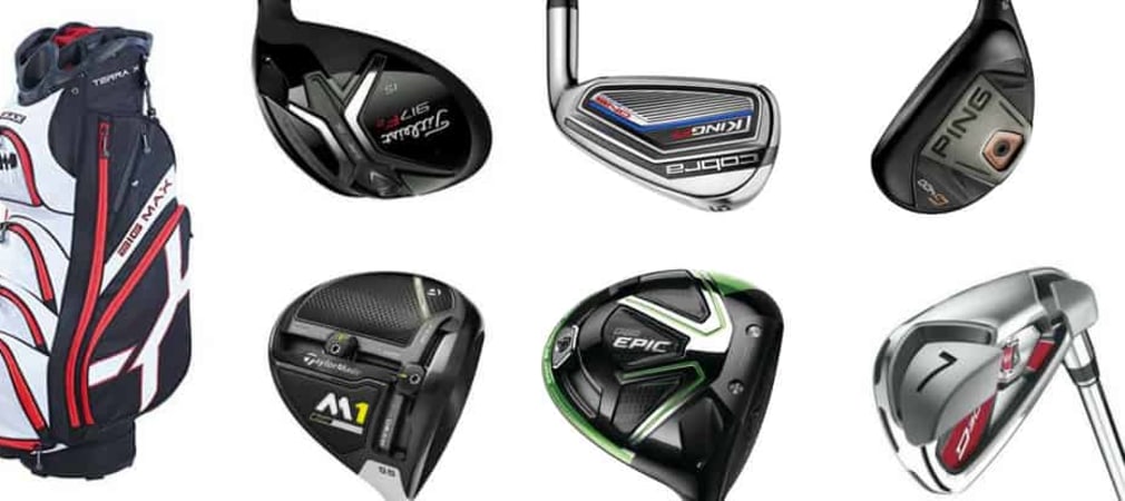 Driver, Hölzer, Eisen und Bags gibt's diese Woche im Deal der Woche bei Golf Post. (Foto: Callaway/TaylorMade/Wilson/Cobra/Ping/Titleist/Big Max)