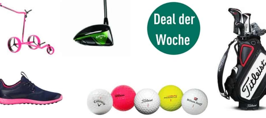 Sichern Sie sich im Deal der Woche bei Golf Post die perfekten Weihnachtsgeschenke. (Foto: JuCad/Callaway/Wilson/Titleist/Puma)