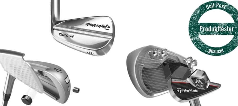 Jetzt als TaylorMade Produkttester bewerben und vier Wochen lang einen neuen Eisensatz testen. (Foto: TaylorMade)