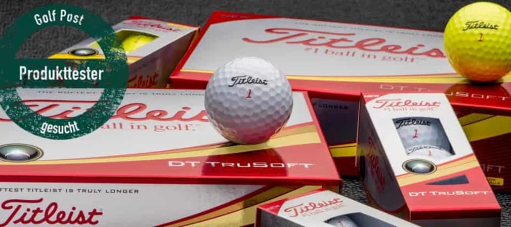 Jetzt bewerben und fünf Dutzend Titleist DT TruSoft über vier Wochen lang testen. (Foto: Titleist)