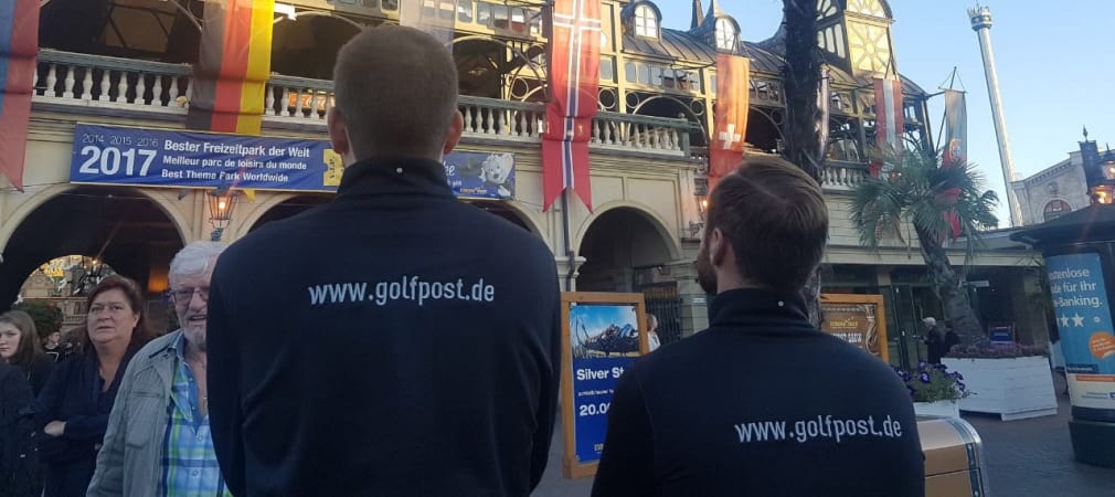 Team Golf Post zu Besuch im Europa-Park- und Golfclub Breisgau. (Foto: Golf Post)