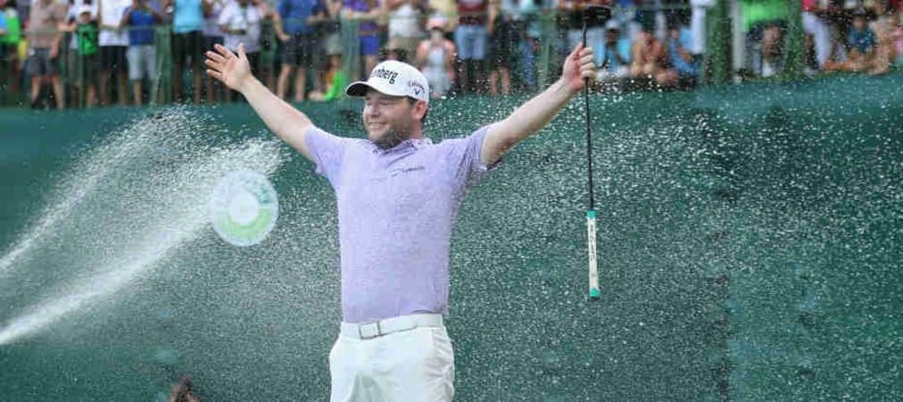 Branden Grace lässt sich in Südafrika feiern. (Foto: Getty)
