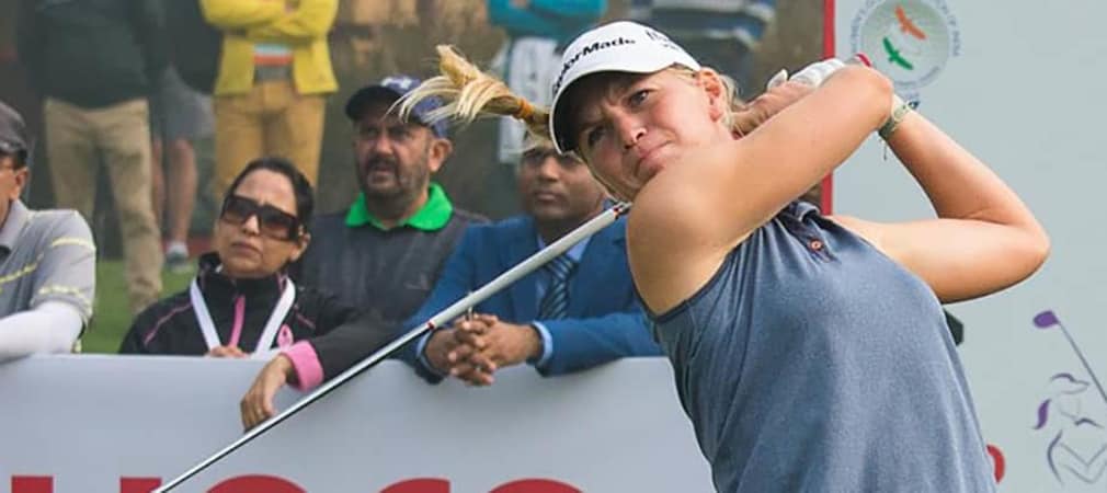 Die Französin Camille Chevalier gewinnt die Hero Women's Indian Open in ihrer ersten Saison als Profi. (Foto: LET/Twitter)