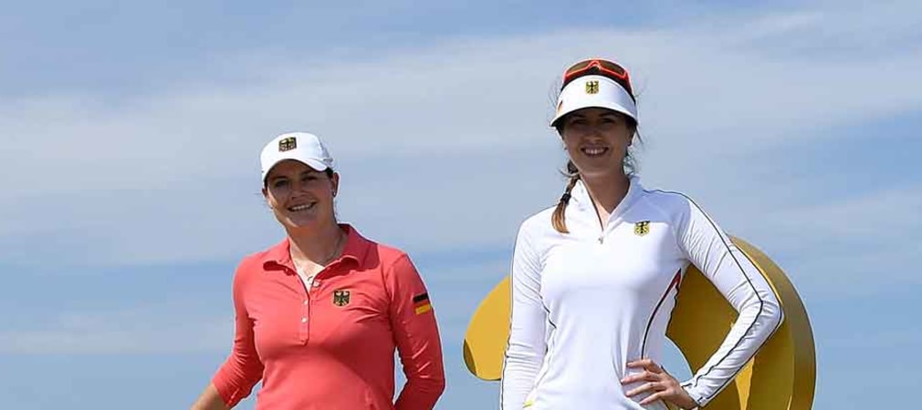Caro Masson (li.) und Sandra Gal sind die bestplatzierten deutschen Spielerinnen in der Golf Weltrangliste. (Foto: Getty)