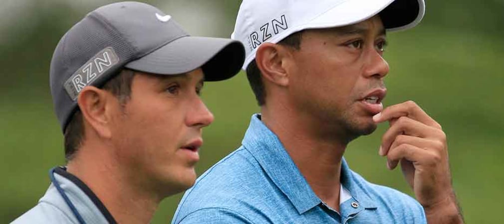 Eine Trainerstunde mit Tiger Woods wurde in Texas für eine sechsstellige Summe versteigert. (Foto: Getty)