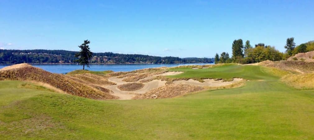 Raue Golfschönheit im pazifischen Nordwesten der USA: Chambers Bay mit seiner