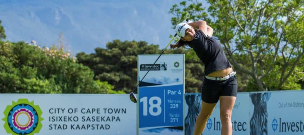Karolin Lampert fährt ihr bestes Karriereergebnis auf der Ladies European Tour ein. (Foto: Twitter/@LETgolf)
