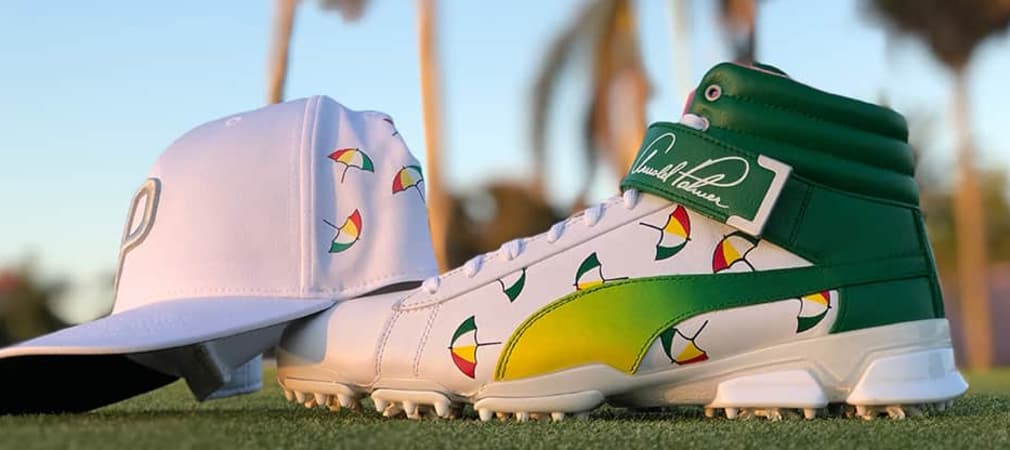 Puma Golf Arnold Palmer Schuh und Cap Sondermodelle zu gewinnen