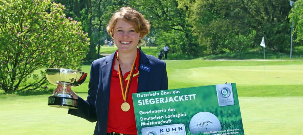 Paula Kirner hat ihren Titel bei den Deutschen Lochspielmeisterschaften in Frankfurt erfolgreich verteidigt. (Foto: DGV Presse)